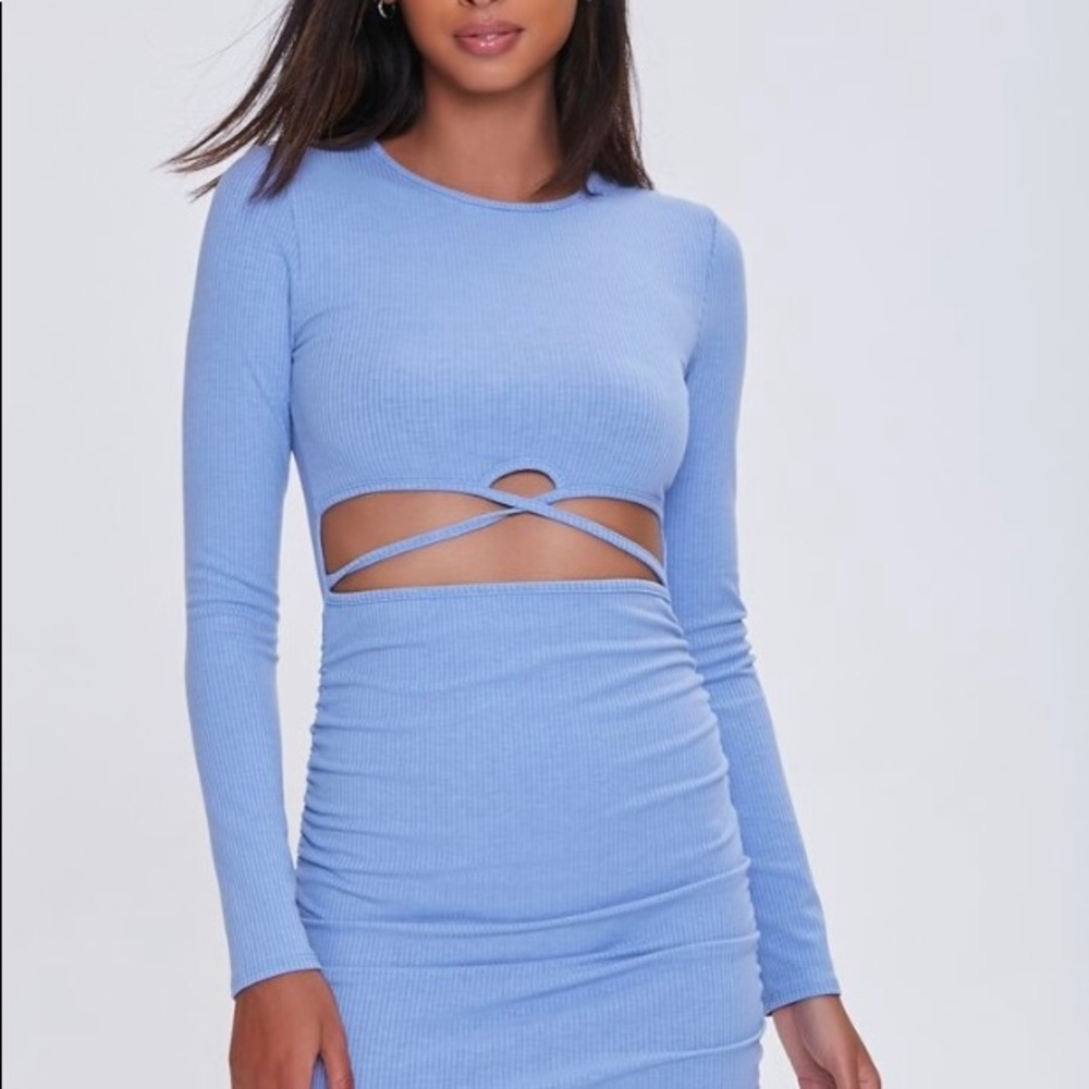 Scrappy Cutout Mini Dress - GORGEOUS!